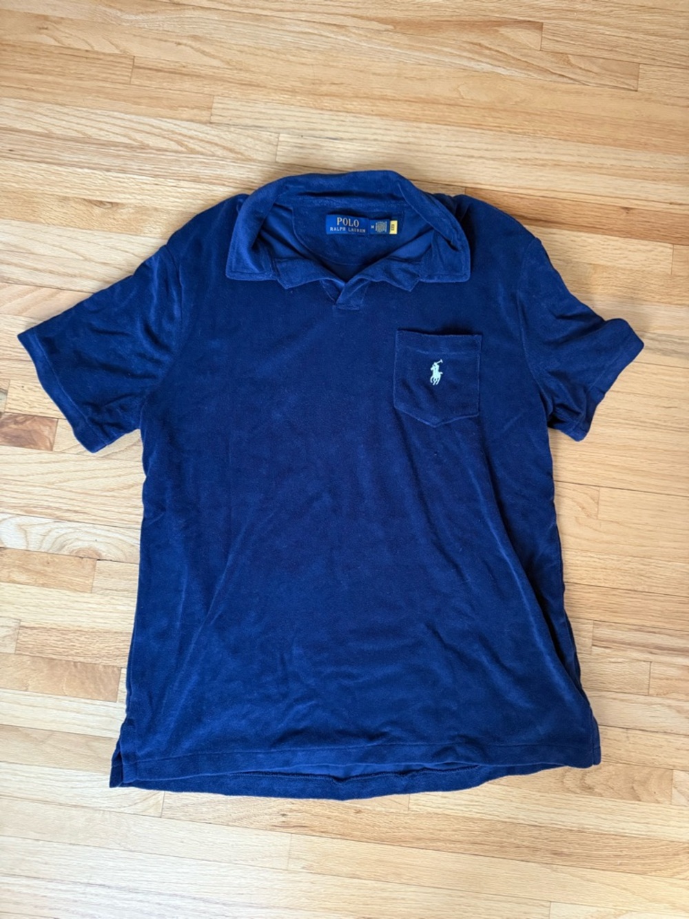 Polo Ralph Lauren Men’s Classic Fit Terry Polo Shirt - Size M.